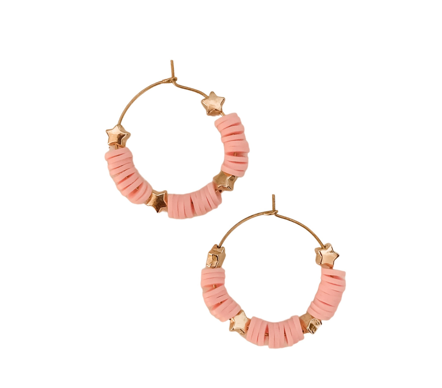 Mini Gold Star Hoops