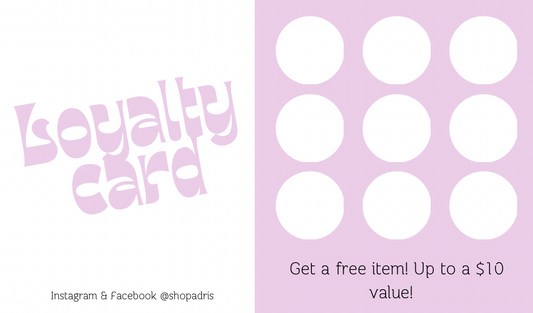 Loyalty Card